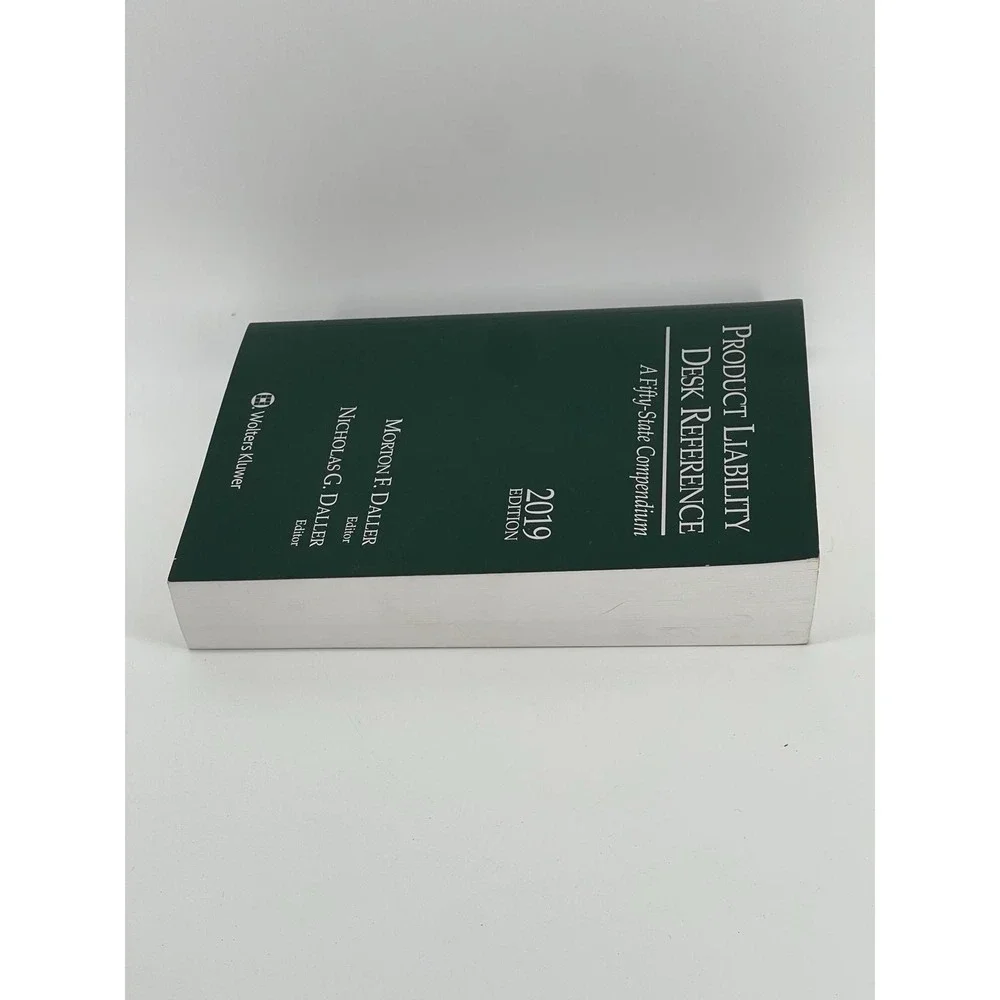 Product Liability‎ Desk Reference 2019 Paperback Fifty-State Compendium